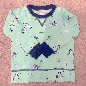 TBBC Cassidy Comfy Crewneck -Mulligans and Manners with Nantucket Navy